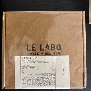 Le Labo Santal 33  NEW- 3.4oz